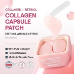 پچ هیدروژلی کلاژن و رتینول مدی‌ هیل چشم و صورت جوانساز و لیفتینگ MEDIHEAL COLLAGEN CAPSULE PATCH RETINOL - تصویر 7
