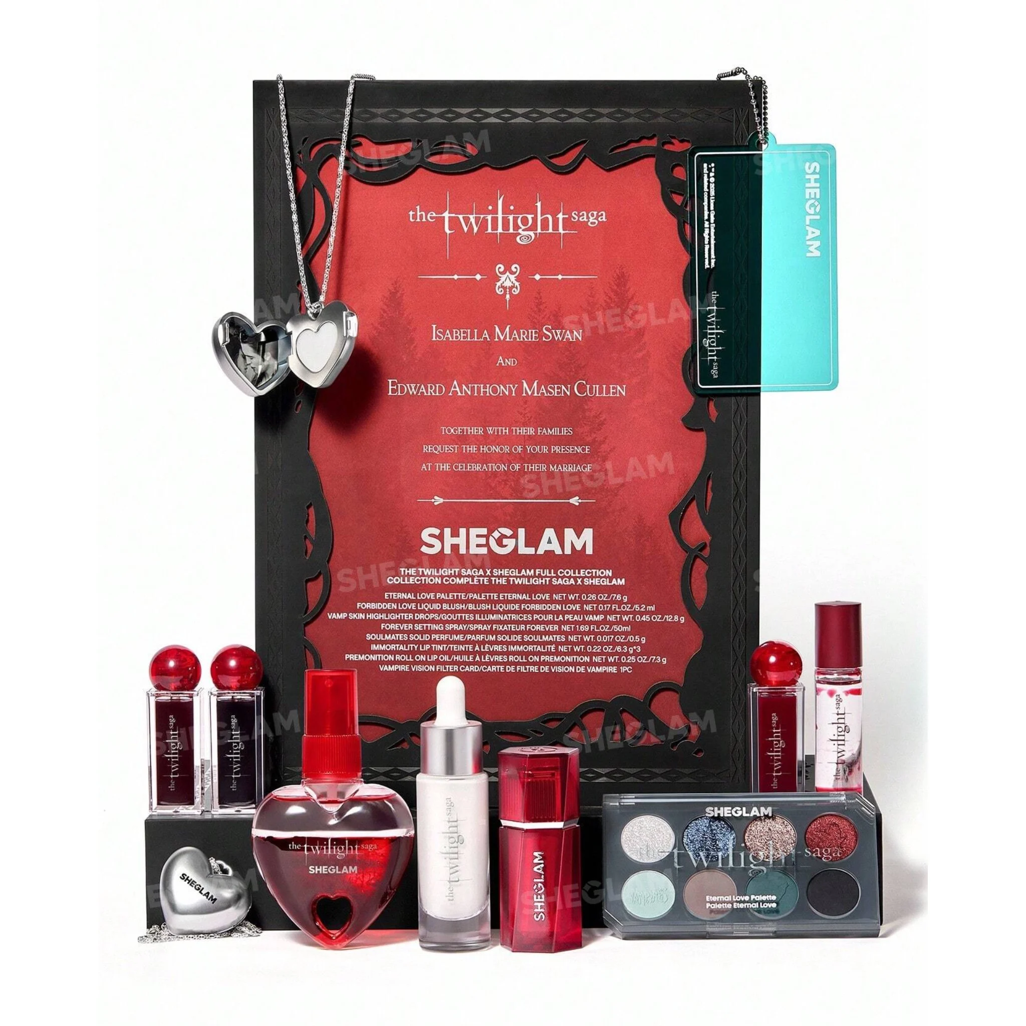 پک توالایت ایکس شیگلم SHEGLAM The Twilight Saga پک توالایت شیگلم SHEGLAM The Twilight Saga