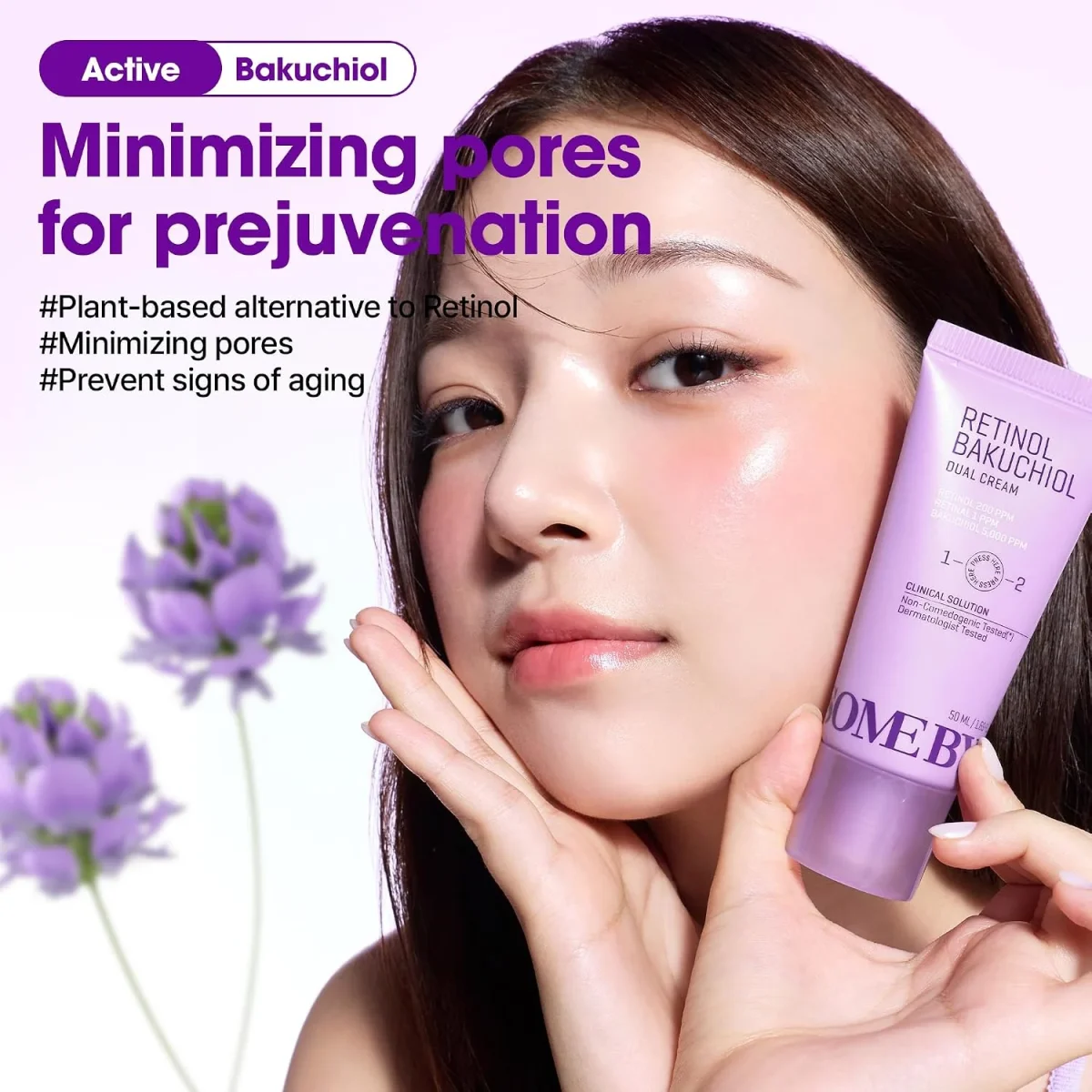 کرم دوگانه رتینول و باکچویل سام بای می جمع کننده سریع منافذ SOME BY MI Retinol Bakuchiol Dual Cream - تصویر 5