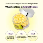 کرم کپسولی رتینال و پپتید وی‌ تی ضدچروک و سفت کننده VT Retinal Peptide Capsule Cream - تصویر 12