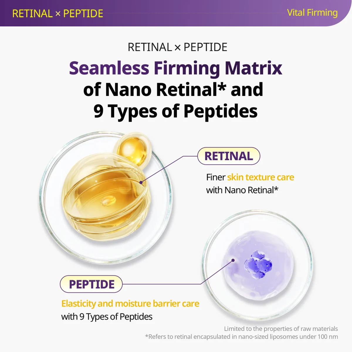 کرم کپسولی رتینال و پپتید وی‌ تی ضدچروک و سفت کننده VT Retinal Peptide Capsule Cream - تصویر 11