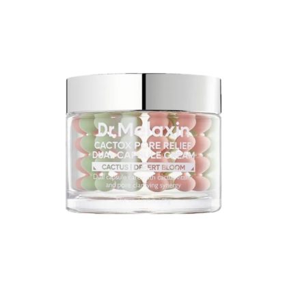 کرم کپسولی کاکتوس دکتر ملاکسین 2گانه آبرسان و رفع منافذ Dr.Melaxin Cactox Pore Relief Dual Capsule Cream